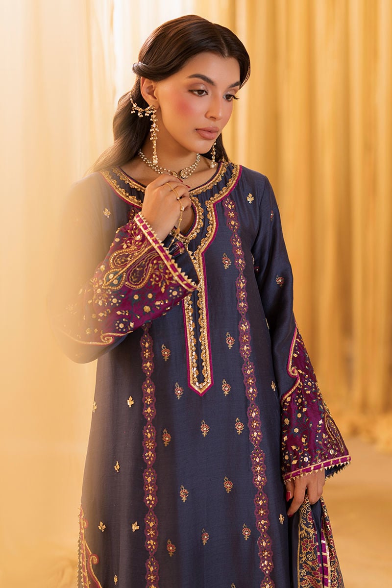 Ansab Jahangir | Artisan Prints 26 |Amora by Ansab Jahangir - Designer Dress  - Type : Ladies Clothes - Available at Libayah - 100% Original 