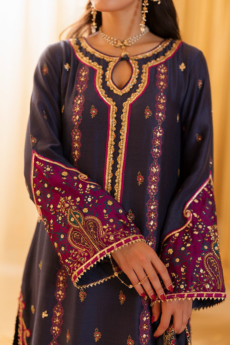 Ansab Jahangir | Artisan Prints 26 |Amora by Ansab Jahangir - Designer Dress  - Type : Ladies Clothes - Available at Libayah - 100% Original 