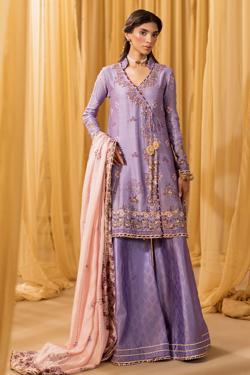 Ansab Jahangir | Artisan Prints 26 | Soleia by Ansab Jahangir - Designer Dress  - Type : Ladies Clothes - Available at Libayah - 100% Original 