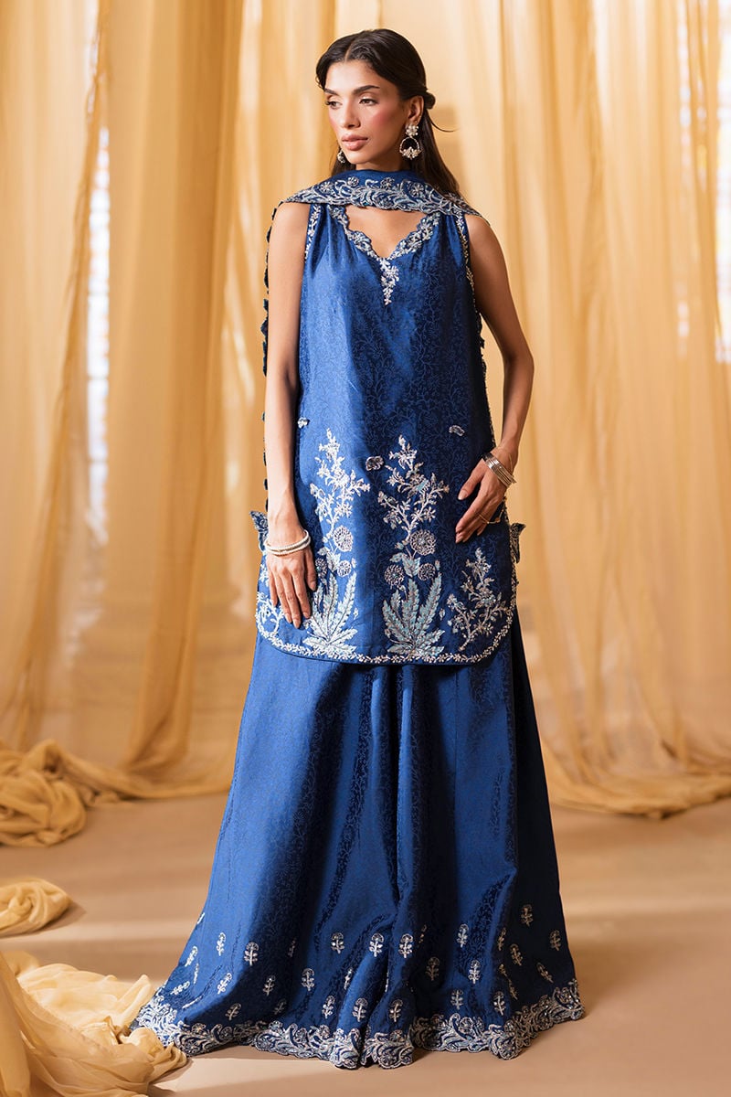 Ansab Jahangir | Artisan Prints 26 |Rhea by Ansab Jahangir - Designer Dress  - Type : Ladies Clothes - Available at Libayah - 100% Original 