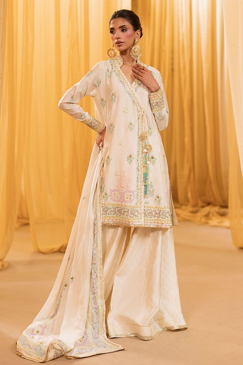 Ansab Jahangir | Artisan Prints 26 |Ivette by Ansab Jahangir - Designer Dress  - Type : Ladies Clothes - Available at Libayah - 100% Original 