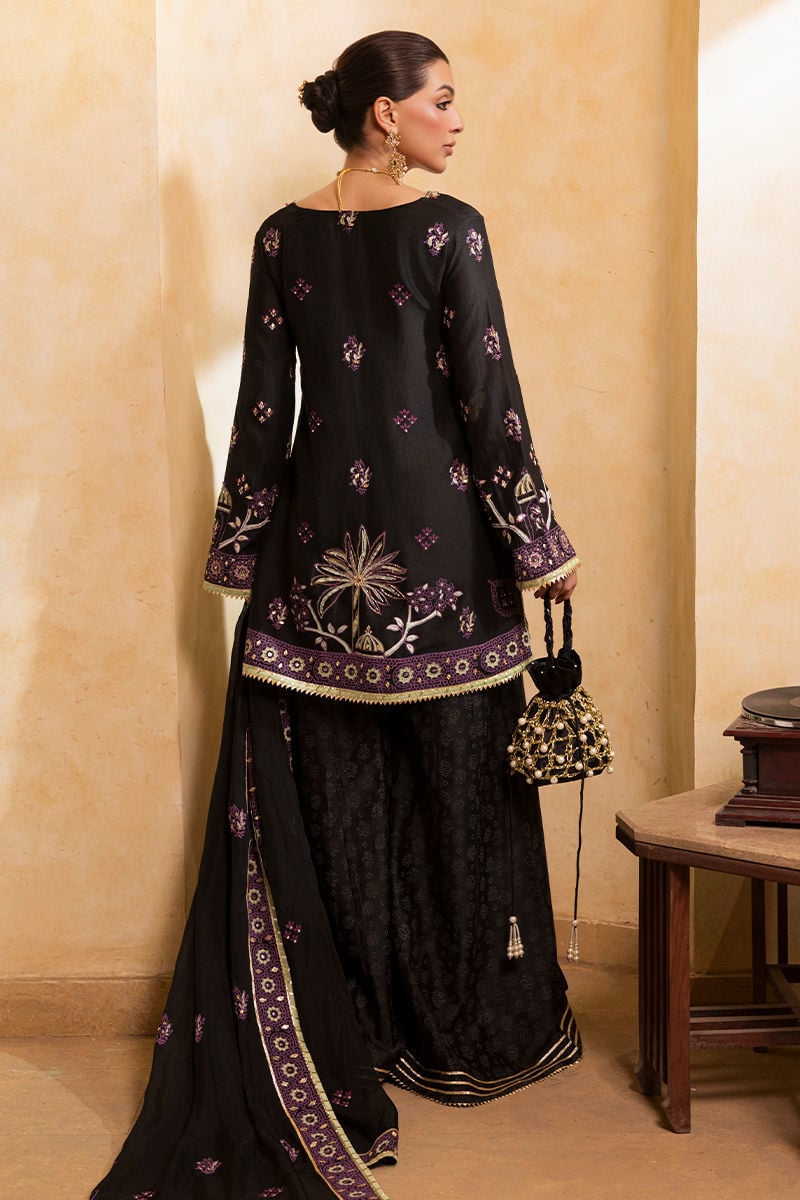 Ansab Jahangir | Artisan Prints 26 |Shadow Silk by Ansab Jahangir - Designer Dress  - Type : Ladies Clothes - Available at Libayah - 100% Original 