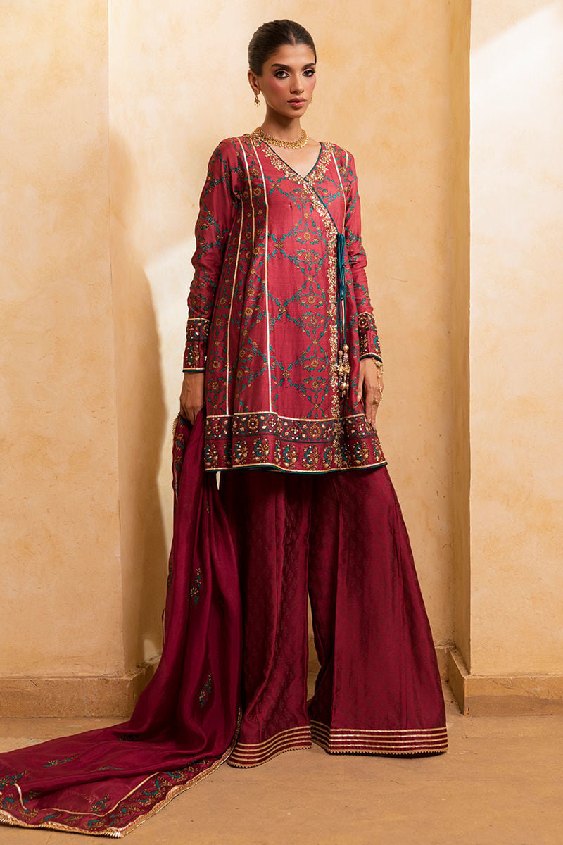Ansab Jahangir | Artisan Prints 26 | Regalia by Ansab Jahangir - Designer Dress  - Type : Ladies Clothes - Available at Libayah - 100% Original 