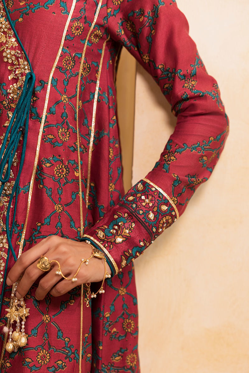 Ansab Jahangir | Artisan Prints 26 | Regalia by Ansab Jahangir - Designer Dress  - Type : Ladies Clothes - Available at Libayah - 100% Original 