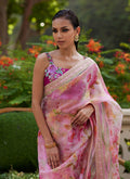 Farah Talib Aziz | Mayna Festive Prints 24 | Marzeia Saree by Farah Talib Aziz - Designer Dress - Type: Ladies Clothes - Available at Libayah - 100% Original