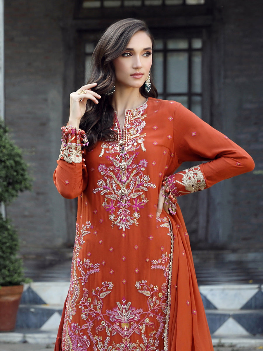 Salitex | Raaya Chiffon 24 | M08 by Salitex - Designer Dress - Type: Formal - Available at Libayah - 100% Original