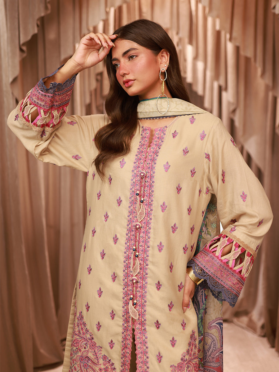 Salitex | Varya Luxury Lawn | D09 by Salitex - Designer Dress - Type: Luxury - Available at Libayah - 100% Original