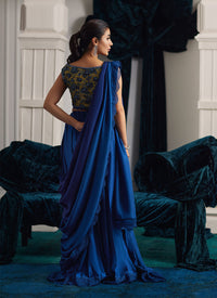 Farah Talib Aziz | Velvets The After Party | PERSEE LEHENGA CHOLI by Farah Talib Aziz - Designer Dress - Type: Ladies Clothes - Available at Libayah - 100% Original