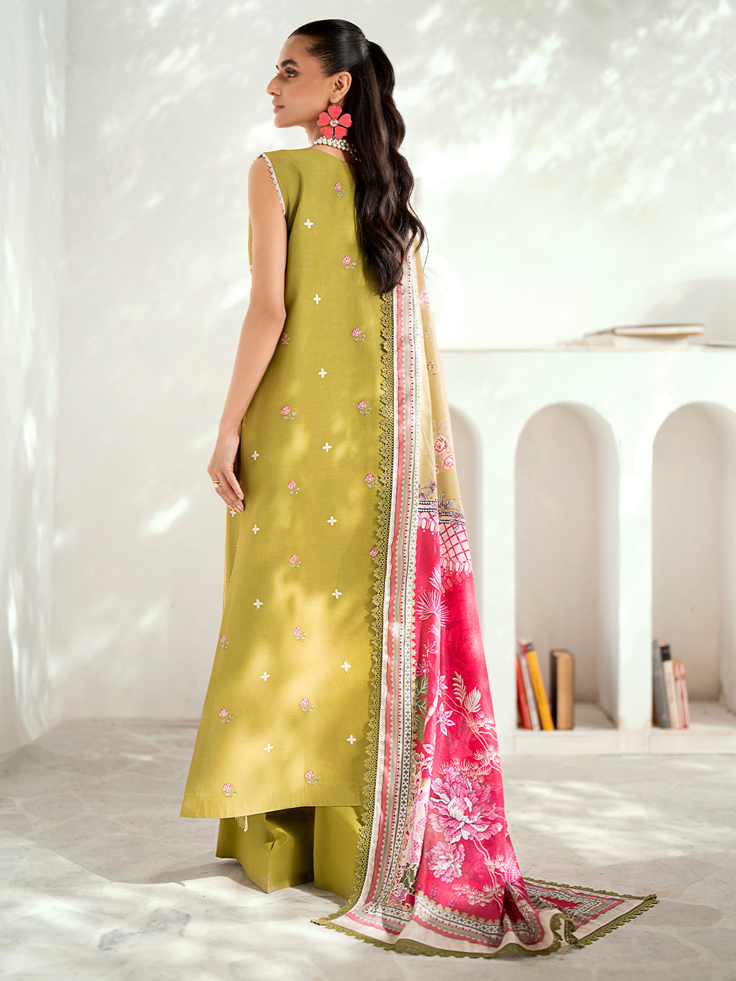 Bin Ilyas | Riwaayst Spring Summer 24 | 304-B by Bin Ilyas - Designer Dress - Type: Ladies Clothes - Available at Libayah - 100% Original