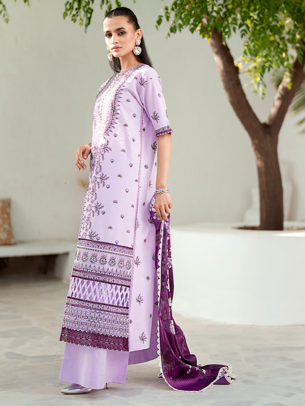 Bin Ilyas | Riwaayst Spring Summer 24 | 303-A by Bin Ilyas - Designer Dress - Type: Ladies Clothes - Available at Libayah - 100% Original