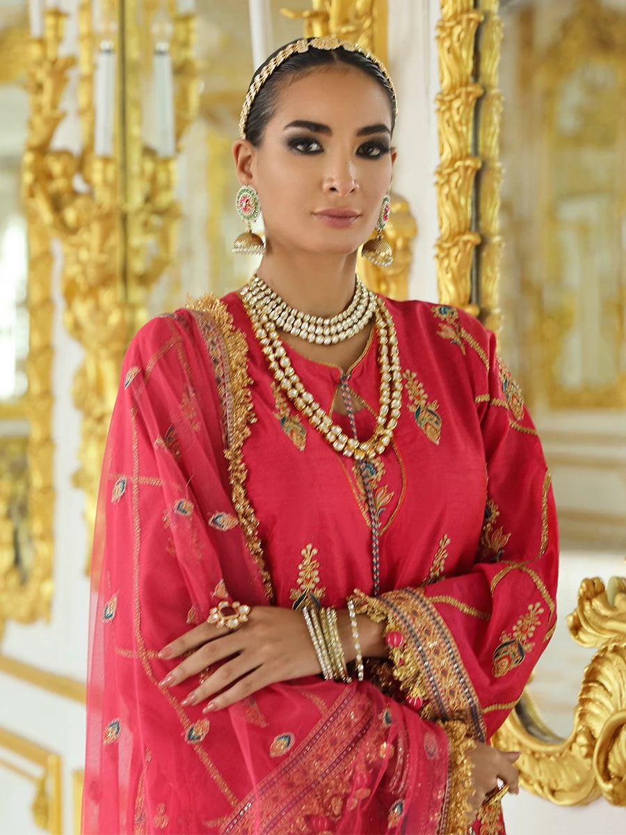 Salitex | Jihaan Formals | STD-07 by Salitex - Designer Dress - Type: Formal - Available at Libayah - 100% Original
