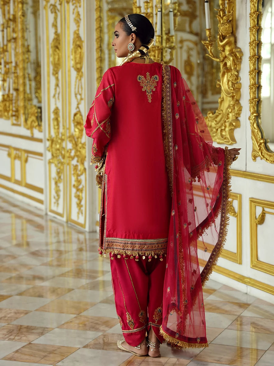 Salitex | Jihaan Formals | STD-07 by Salitex - Designer Dress - Type: Formal - Available at Libayah - 100% Original