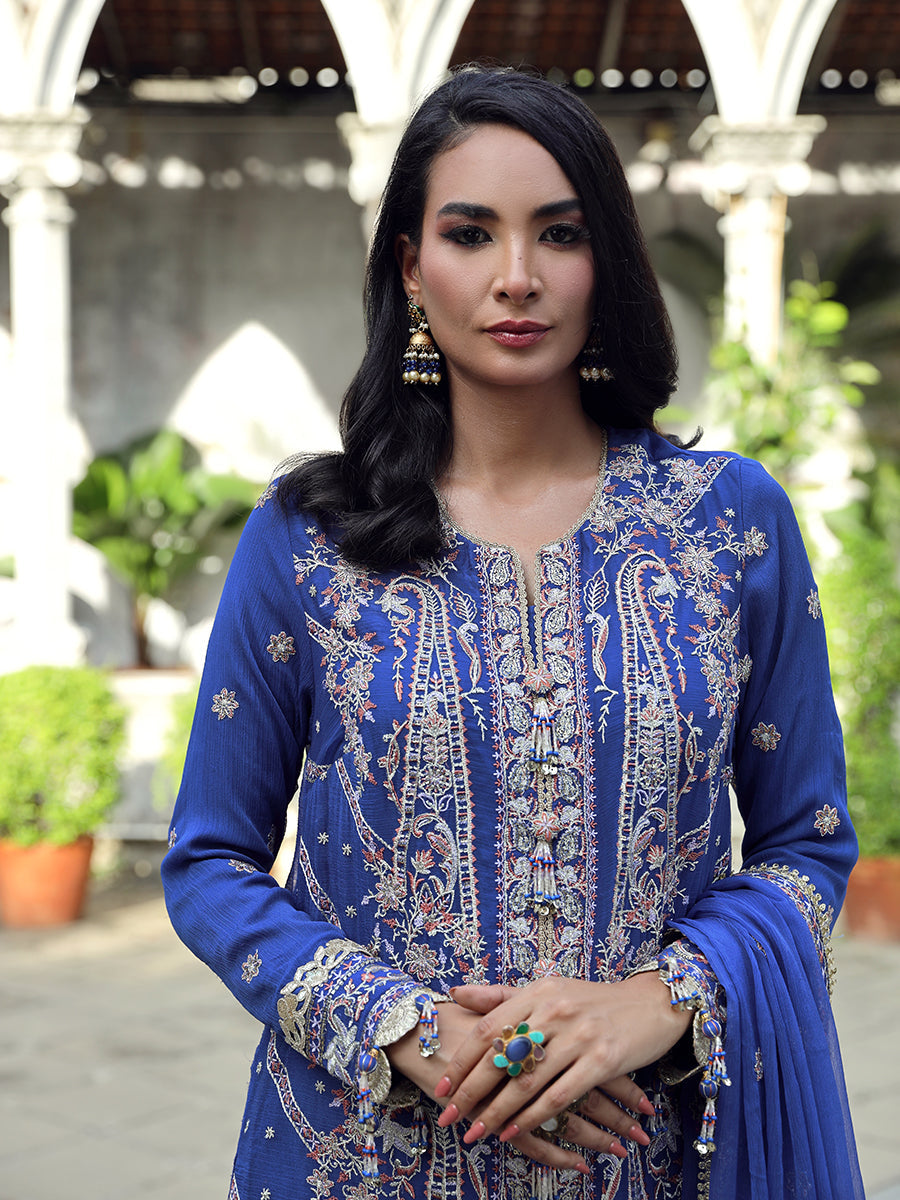 Salitex | Raaya Chiffon 24 | M04 by Salitex - Designer Dress - Type: Formal - Available at Libayah - 100% Original