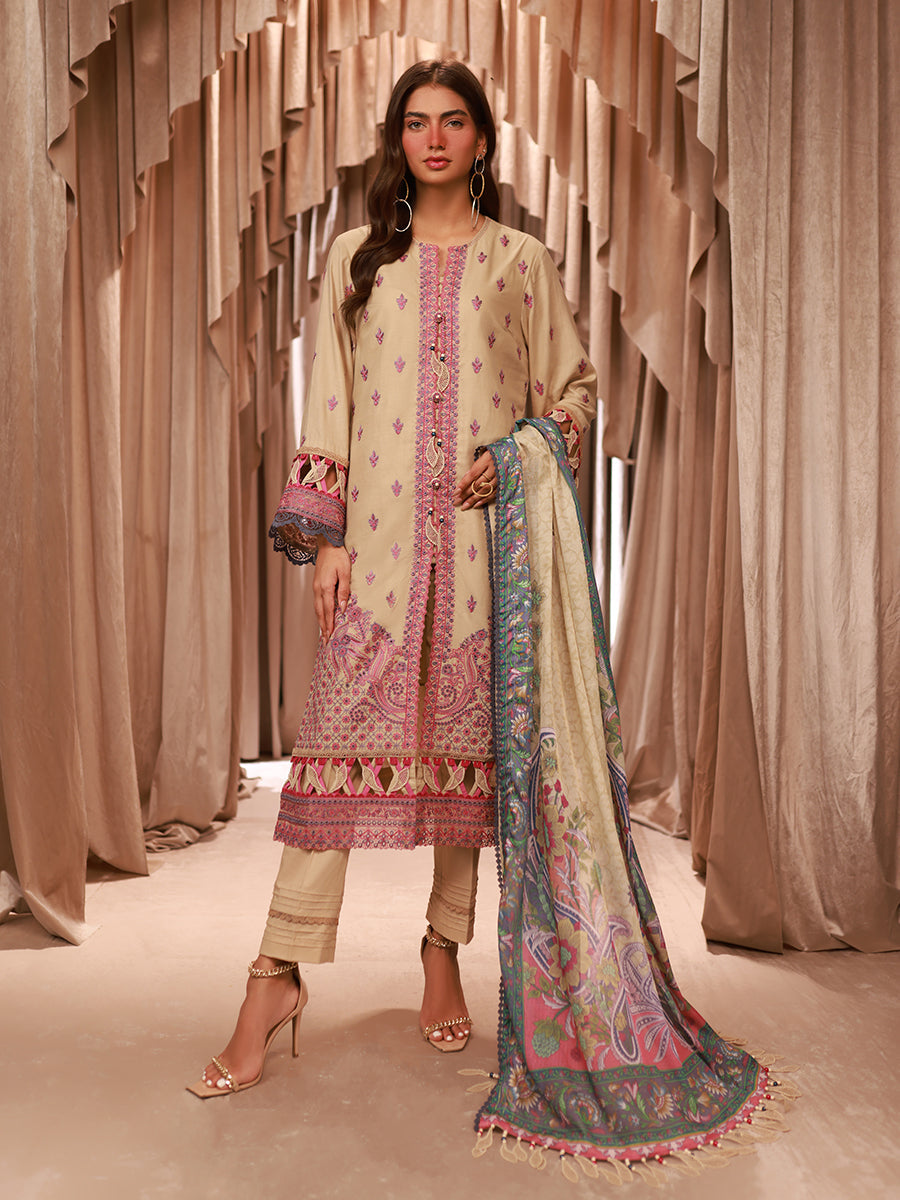 Salitex | Varya Luxury Lawn | D09 by Salitex - Designer Dress - Type: Luxury - Available at Libayah - 100% Original