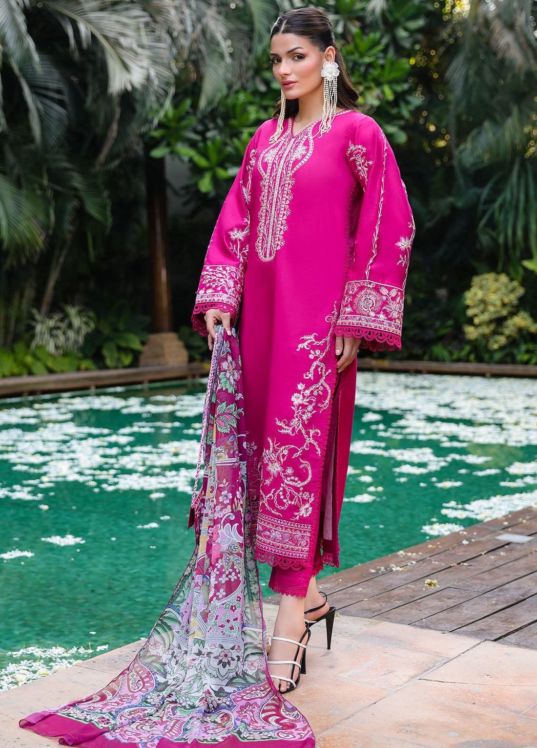 Sahane | Lovent Embroidered Pret 25 | ME23007 Seraph by Sahane - Designer Dress - Type: Ladies Clothes - Available at Libayah - 100% Original