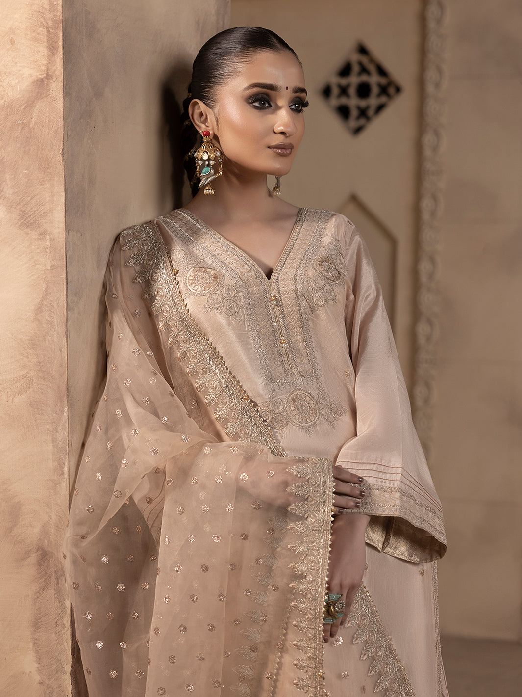 Hem Stitch | Raw Silk Edit 25 |Janan by Hemstitch - Designer Dress - Type: Ladies Clothes - Available at Libayah - 100% Original