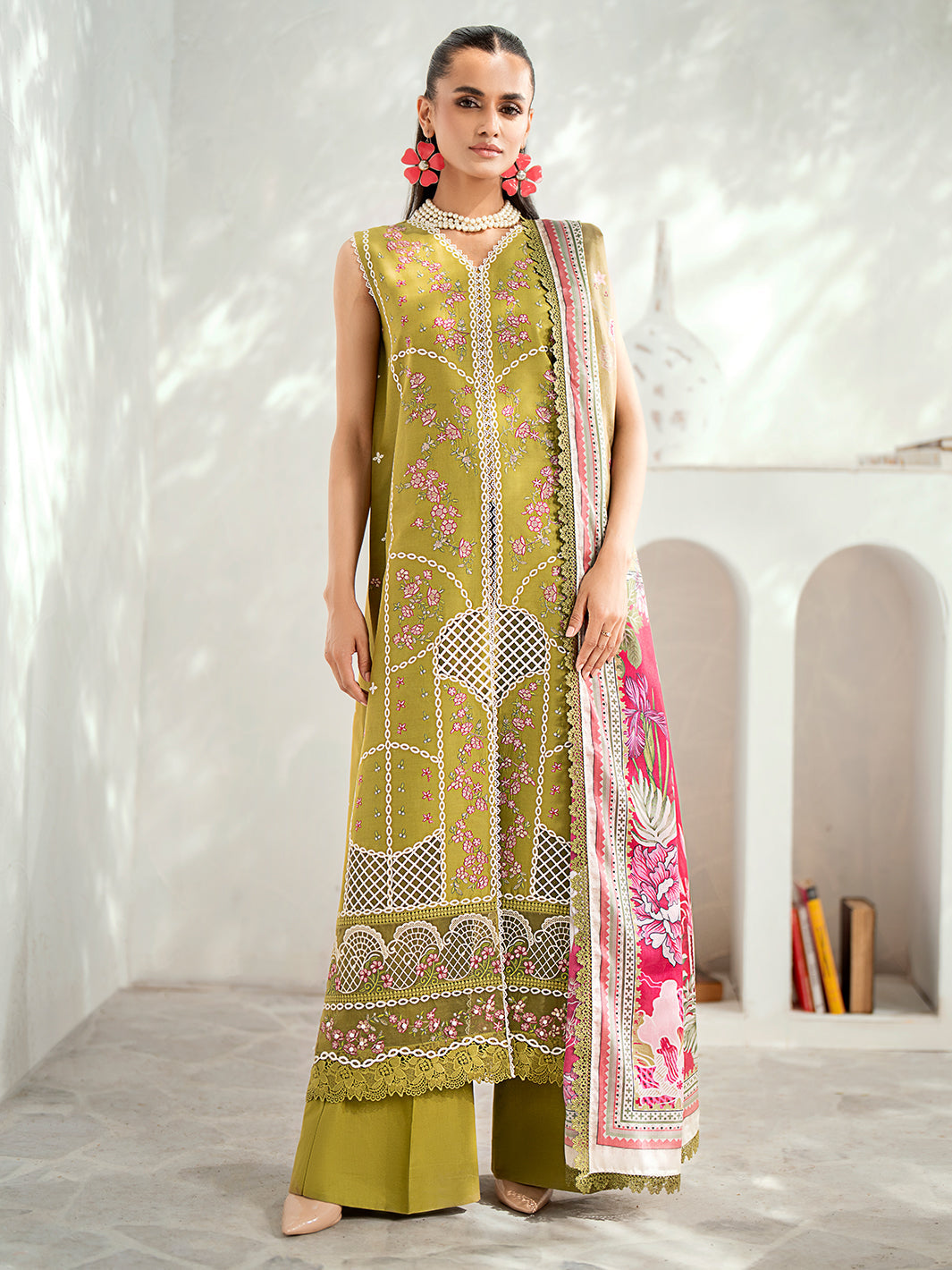 Bin Ilyas | Diara Winter 24 | 304-B by Bin Ilyas - Designer Dress - Type: Ladies Clothes - Available at Libayah - 100% Original