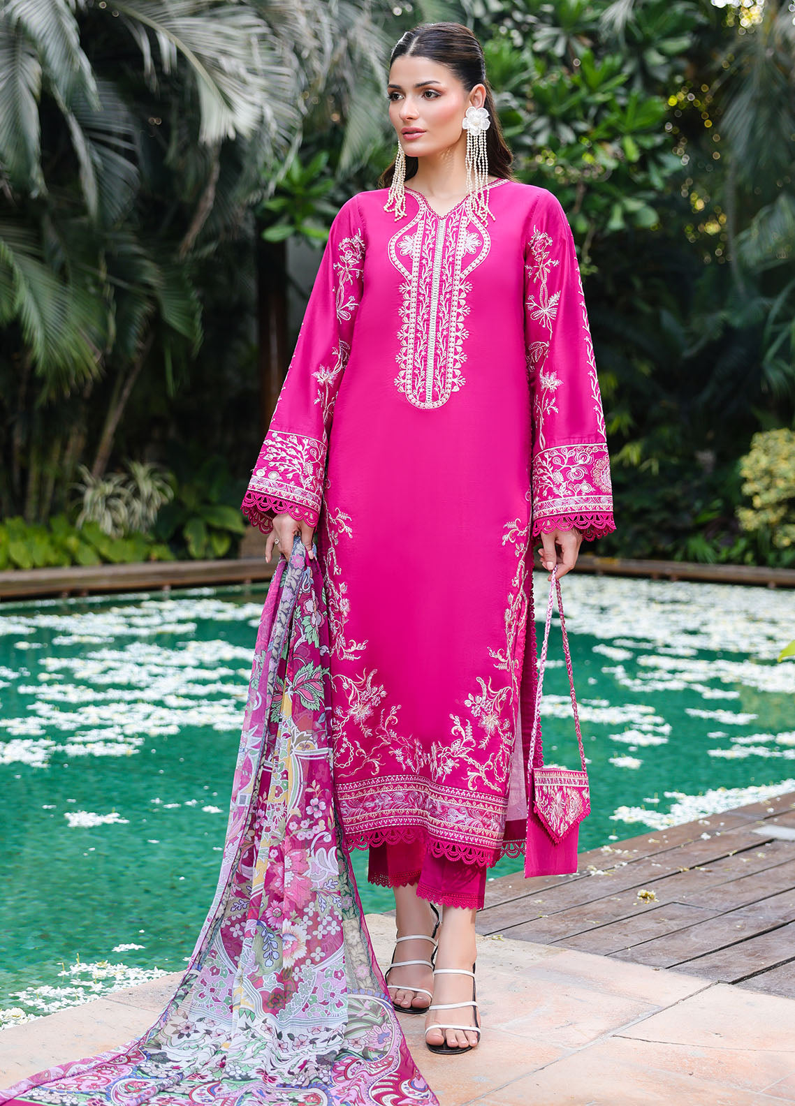 Sahane | Lovent Embroidered Pret 25 | ME23007 Seraph by Sahane - Designer Dress - Type: Ladies Clothes - Available at Libayah - 100% Original