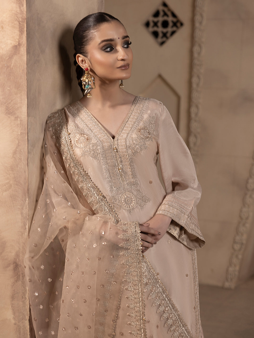 Hem Stitch | Raw Silk Edit 25 |Janan by Hemstitch - Designer Dress - Type: Ladies Clothes - Available at Libayah - 100% Original