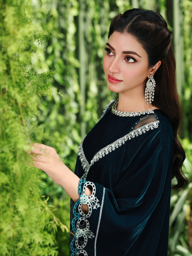 Ain | Twilight The Velvet Edit | AN-183 by Ain - Designer Dress  - Type : Ladies Clothes - Available at Libayah - 100% Original 