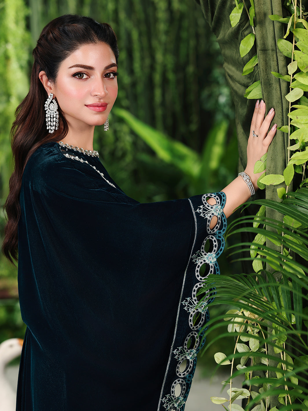 Ain | Twilight The Velvet Edit | AN-183 by Ain - Designer Dress  - Type : Ladies Clothes - Available at Libayah - 100% Original 