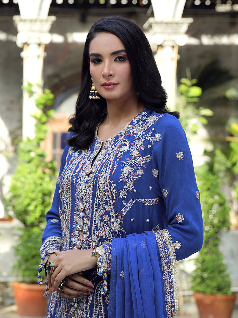 Salitex | Raaya Chiffon 24 | M04 by Salitex - Designer Dress - Type: Formal - Available at Libayah - 100% Original