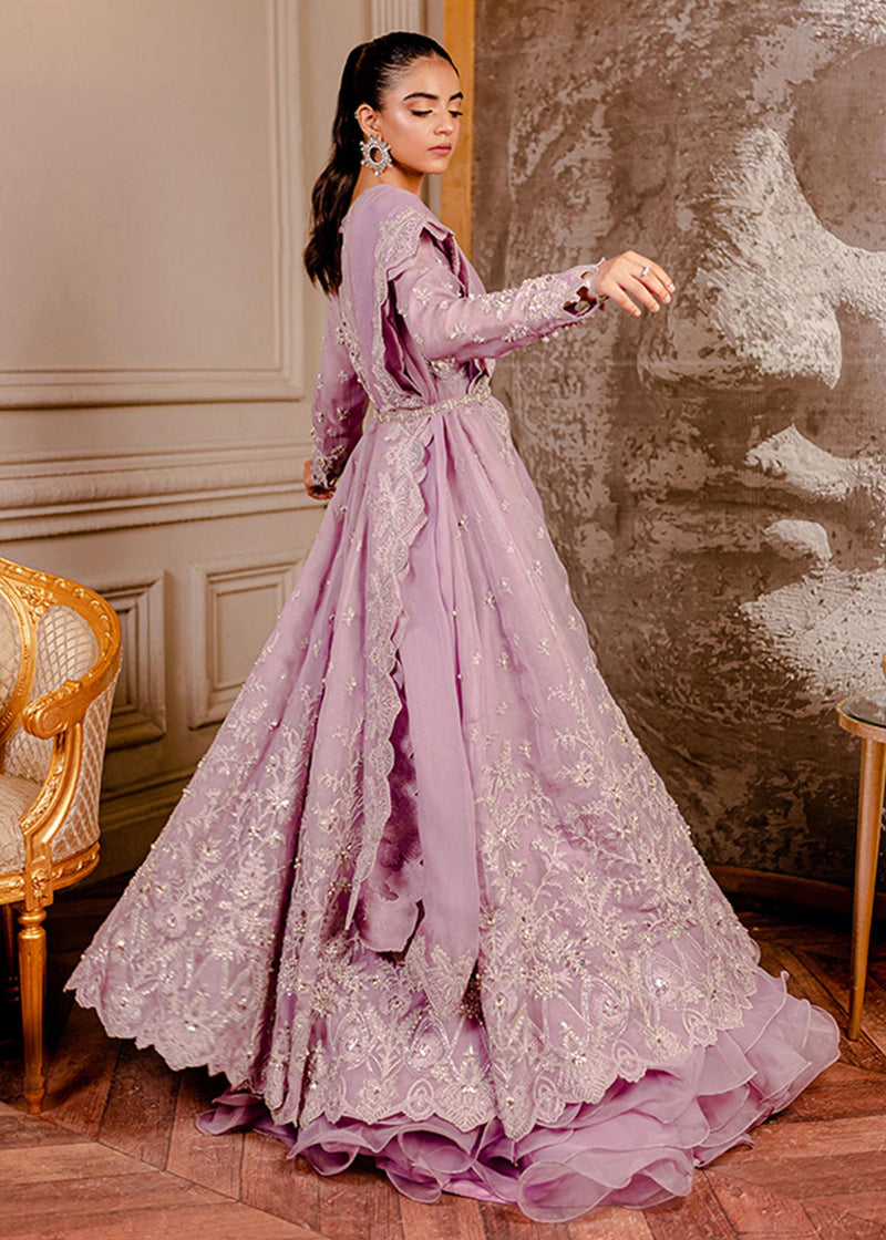 Fozia Khalid | Dilkash Festive Wear 25 | Peri Winkle by Fozia Khalid - Designer Dress  - Type :  - Available at Libayah - 100% Original 