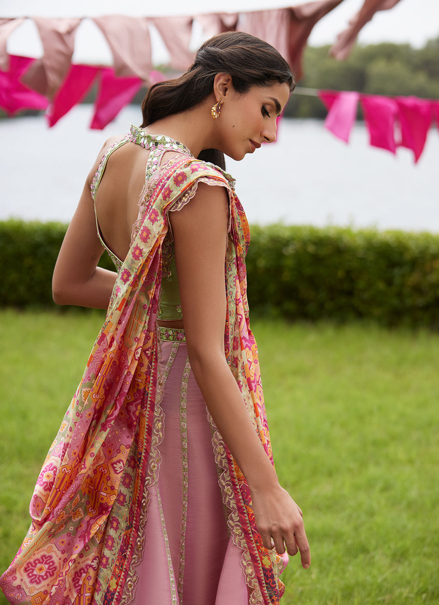 Farah Talib Aziz | Mayna Festive Luxe Pret | Raga Lehnga Choli