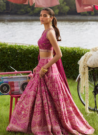 Farah Talib Aziz | Mayna Festive Luxe Pret | Orchid Lehnga Choli