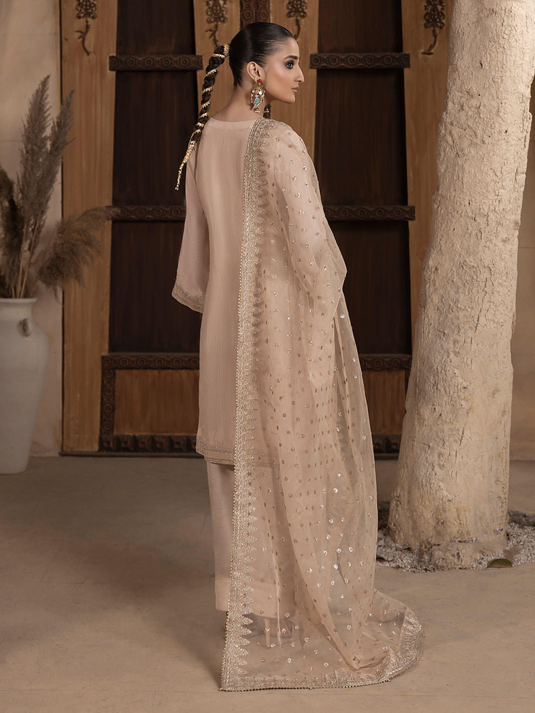 Hem Stitch | Raw Silk Edit 25 |Janan by Hemstitch - Designer Dress - Type: Ladies Clothes - Available at Libayah - 100% Original