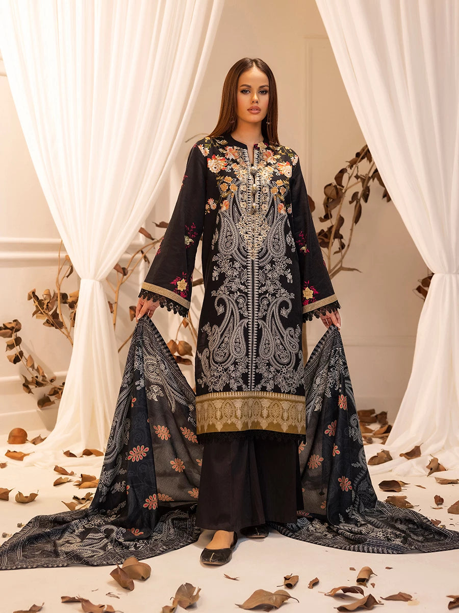 Salitex | Khaddar 24 |  K-01 by Salitex - Designer Dress - Type: Ladies Clothes - Available at Libayah - 100% Original