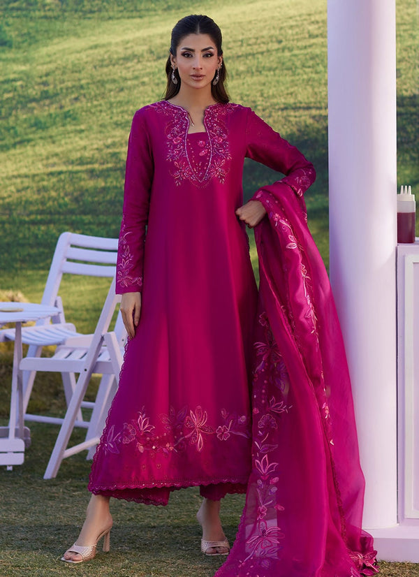 Farah Talib Aziz | Luna Eid 26 | Amara Shirt And Dupatta - Designer Dress - Type : Ladies Clothes - Available at Libayah - 100% Original