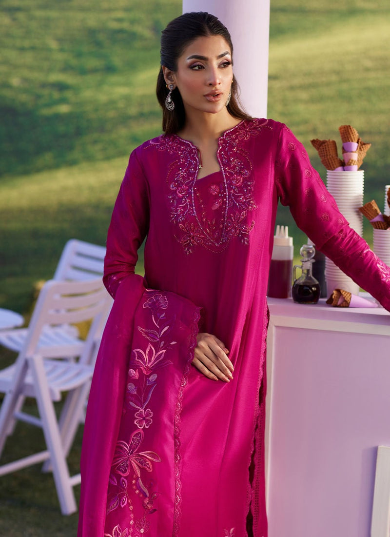 Farah Talib Aziz | Luna Eid 26 | Amara Shirt And Dupatta - Designer Dress - Type : Ladies Clothes - Available at Libayah - 100% Original