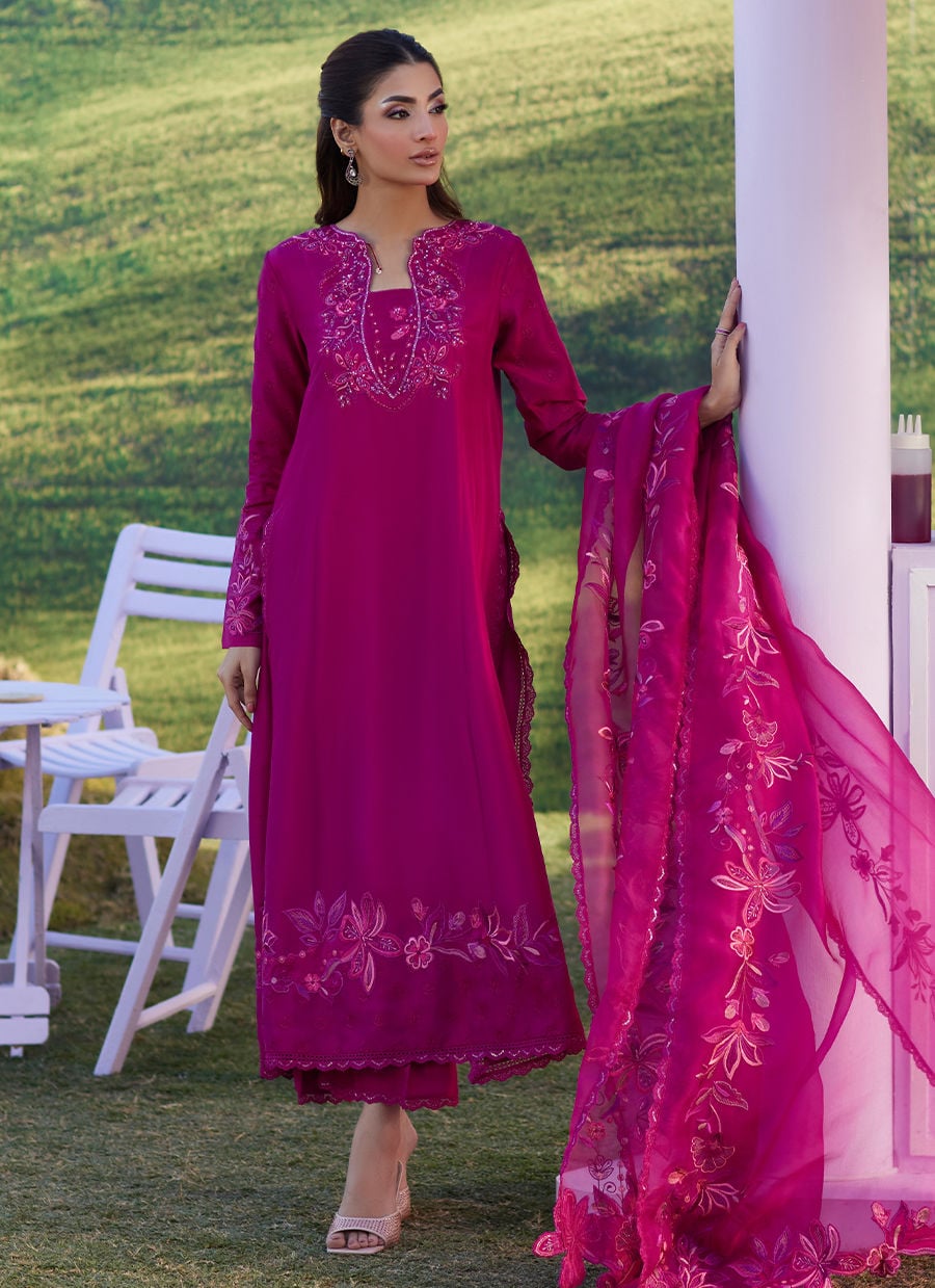 Farah Talib Aziz | Luna Eid 26 | Amara Shirt And Dupatta - Designer Dress - Type : Ladies Clothes - Available at Libayah - 100% Original