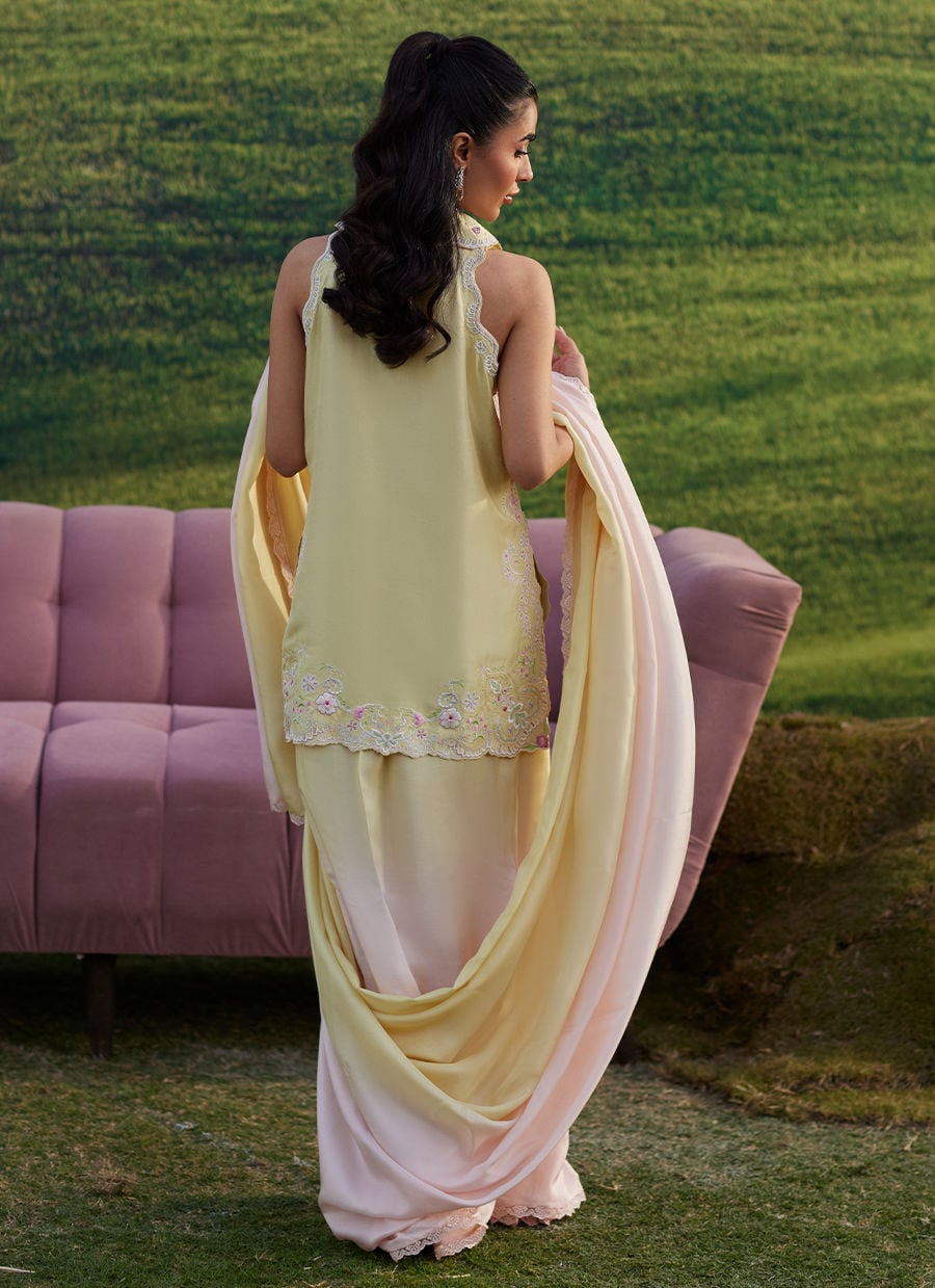 Farah Talib Aziz | Luna Eid 26 | Esma Sari - Designer Dress - Type : Ladies Clothes - Available at Libayah - 100% Original
