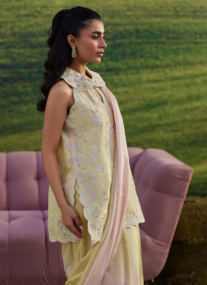 Farah Talib Aziz | Luna Eid 26 | Esma Sari - Designer Dress - Type : Ladies Clothes - Available at Libayah - 100% Original