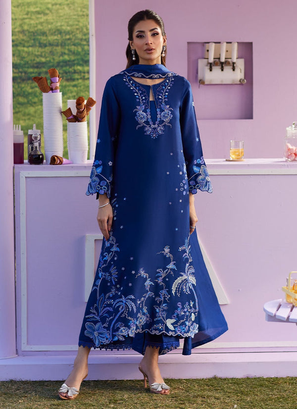 Farah Talib Aziz | Luna Eid 26 | Noirah Shirt And Dupatta - Designer Dress - Type : Ladies Clothes - Available at Libayah - 100% Original