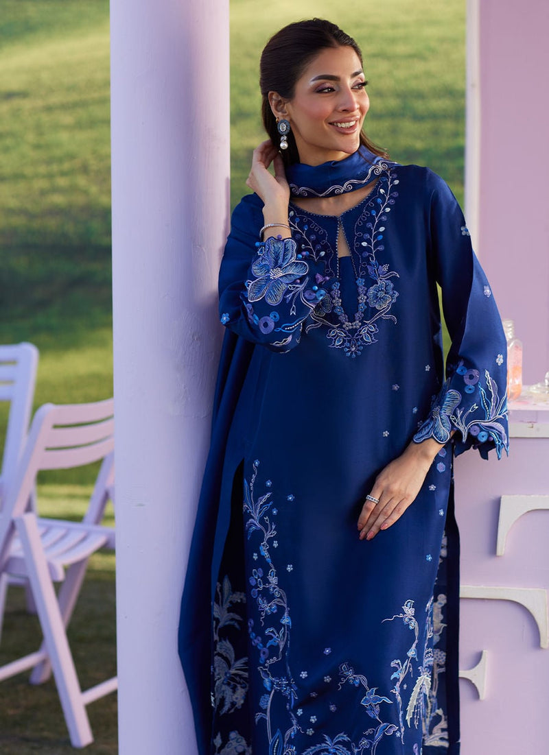 Farah Talib Aziz | Luna Eid 26 | Noirah Shirt And Dupatta - Designer Dress - Type : Ladies Clothes - Available at Libayah - 100% Original