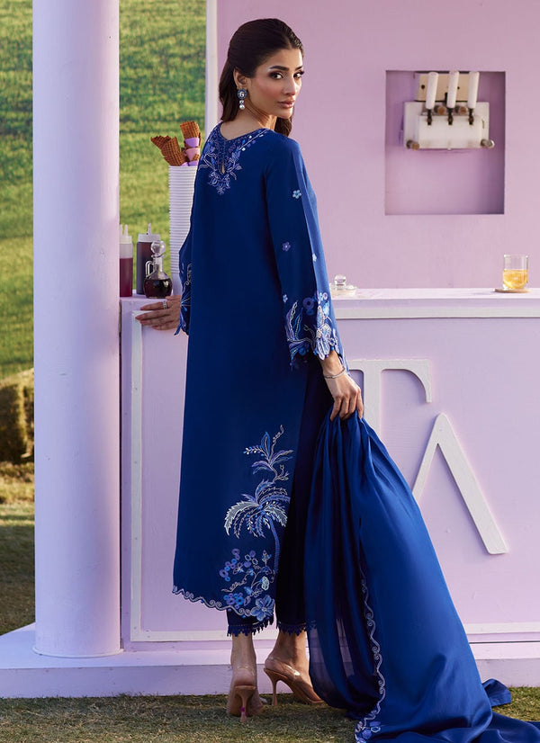 Farah Talib Aziz | Luna Eid 26 | Noirah Shirt And Dupatta - Designer Dress - Type : Ladies Clothes - Available at Libayah - 100% Original