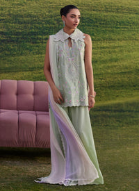 Farah Talib Aziz | Luna Eid 26 | Minaara Shirt And Dupatta - Designer Dress - Type : Ladies Clothes - Available at Libayah - 100% Original