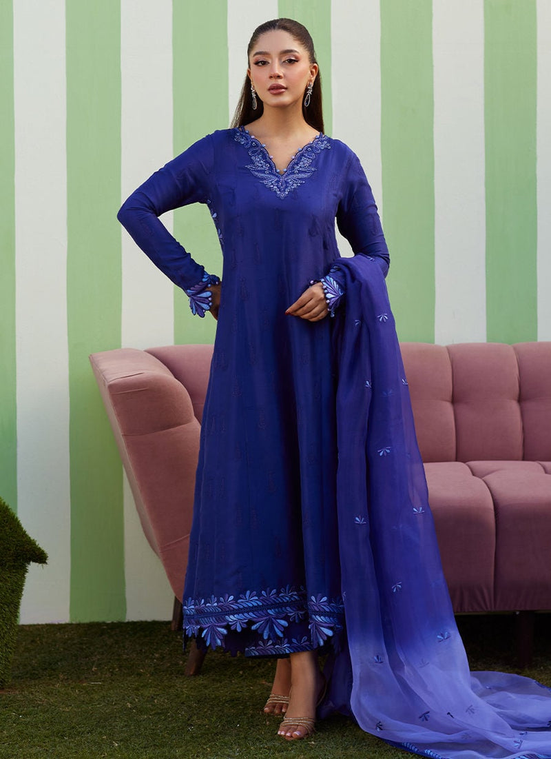Farah Talib Aziz | Luna Eid 26 | Elaris Shirt And Dupatta - Designer Dress - Type : Ladies Clothes - Available at Libayah - 100% Original