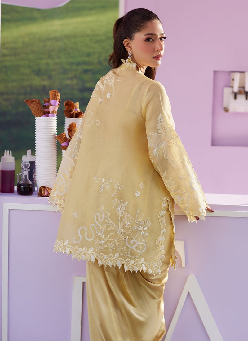 Farah Talib Aziz | Luna Eid 26 | Soleia Jacket - Designer Dress - Type : Ladies Clothes - Available at Libayah - 100% Original