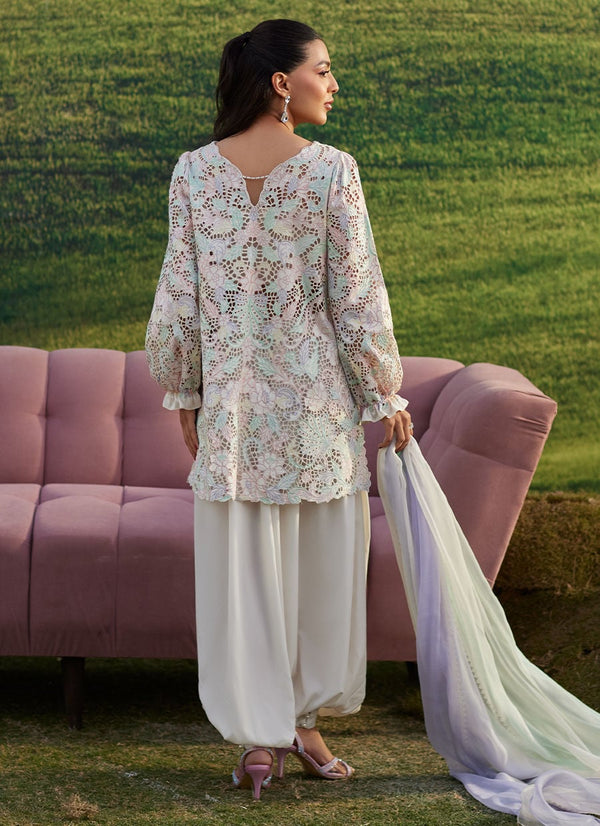 Farah Talib Aziz | Luna Eid 26 | Lyla Mist - Designer Dress - Type : Ladies Clothes - Available at Libayah - 100% Original