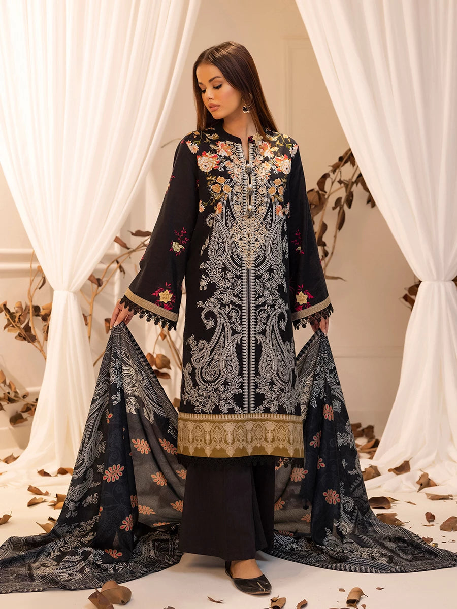 Salitex | Khaddar 24 |  K-01 by Salitex - Designer Dress - Type: Ladies Clothes - Available at Libayah - 100% Original