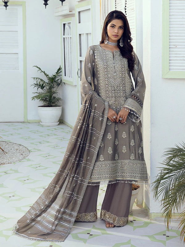 Salitex | Signature Festive Chiffon | SUNW6NO009UT by Salitex - Designer Dress - Type: Ladies Clothes - Available at Libayah - 100% Original