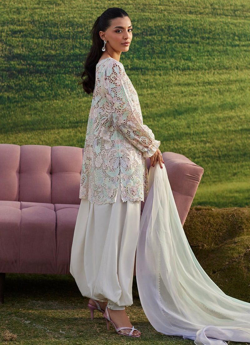 Farah Talib Aziz | Luna Eid 26 | Lyla Mist - Designer Dress - Type : Ladies Clothes - Available at Libayah - 100% Original