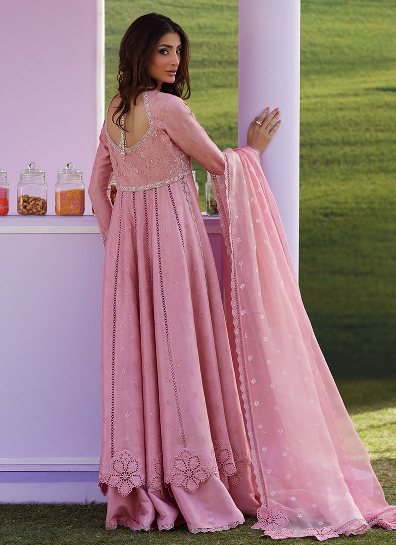 Farah Talib Aziz | Luna Eid 26 | Elara Rose Kalidaar With Dupatta - Designer Dress - Type : Ladies Clothes - Available at Libayah - 100% Original