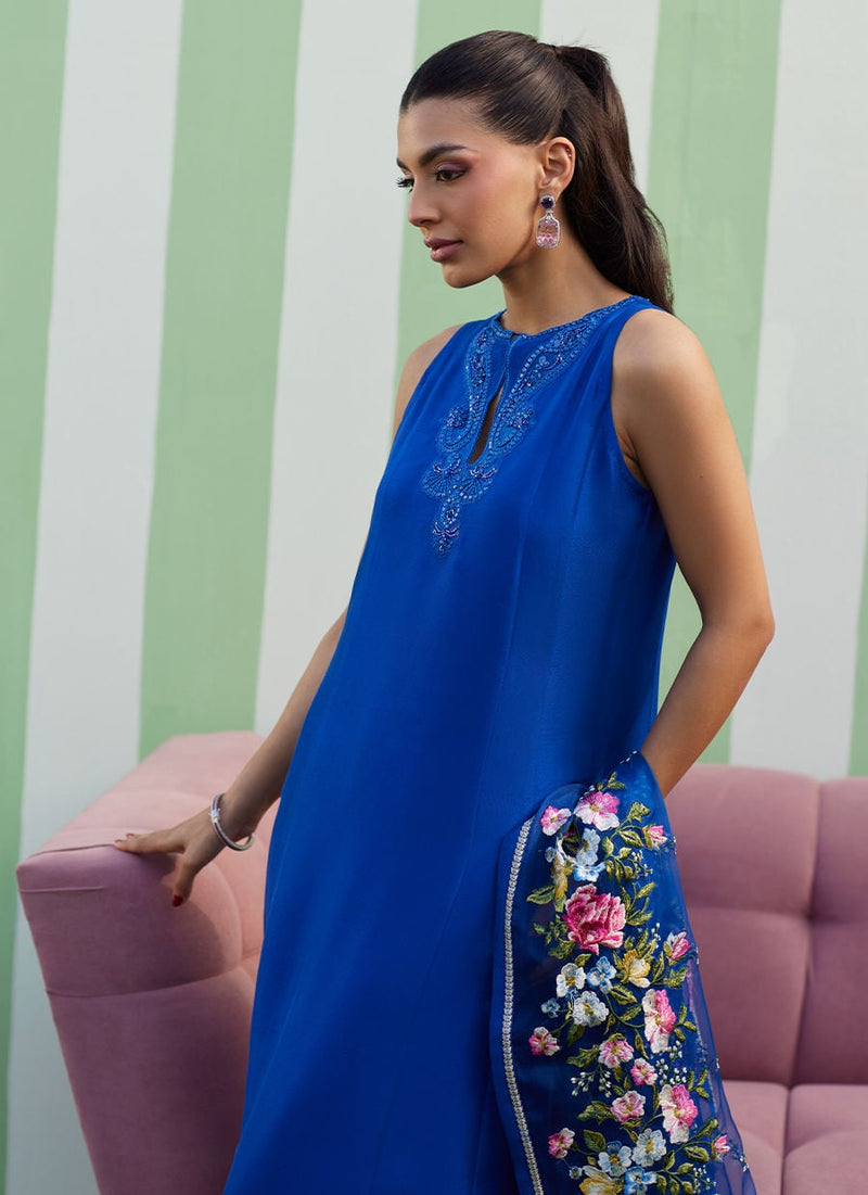 Farah Talib Aziz | Luna Eid 26 | Lara Shirt And Dupatta - Designer Dress - Type : Ladies Clothes - Available at Libayah - 100% Original
