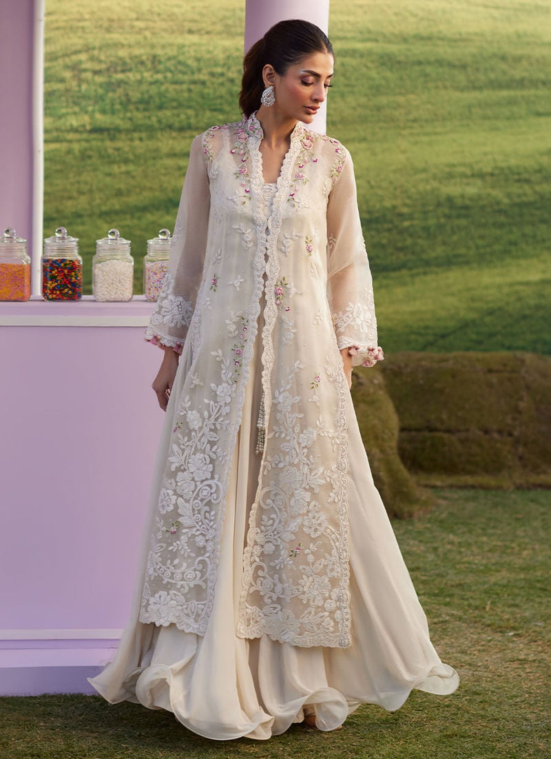 Farah Talib Aziz | Luna Eid 26 | Melia Jacket - Designer Dress - Type : Ladies Clothes - Available at Libayah - 100% Original