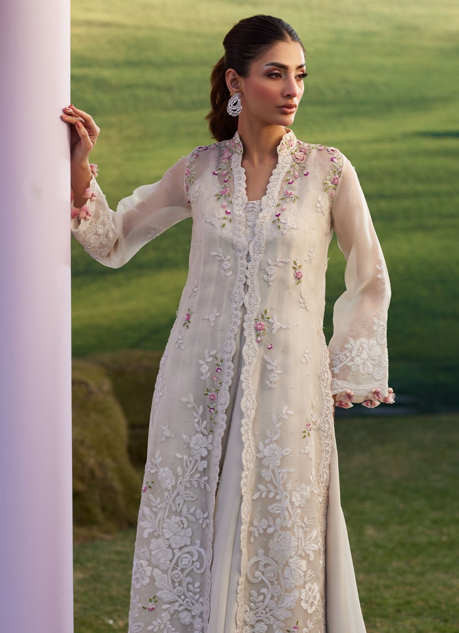 Farah Talib Aziz | Luna Eid 26 | Melia Jacket - Designer Dress - Type : Ladies Clothes - Available at Libayah - 100% Original